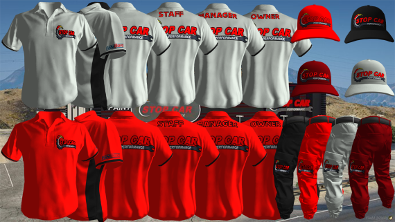 Stop Car Uniform 3 [M+F]