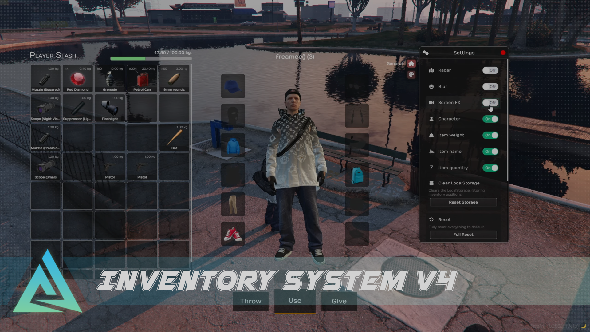 [Inventory 4.0] esx qbcore standalone {ESCROW}