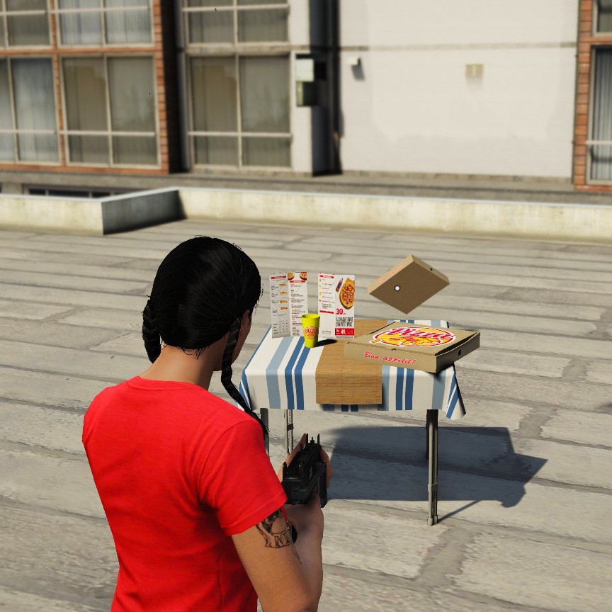 Custom pizza prop