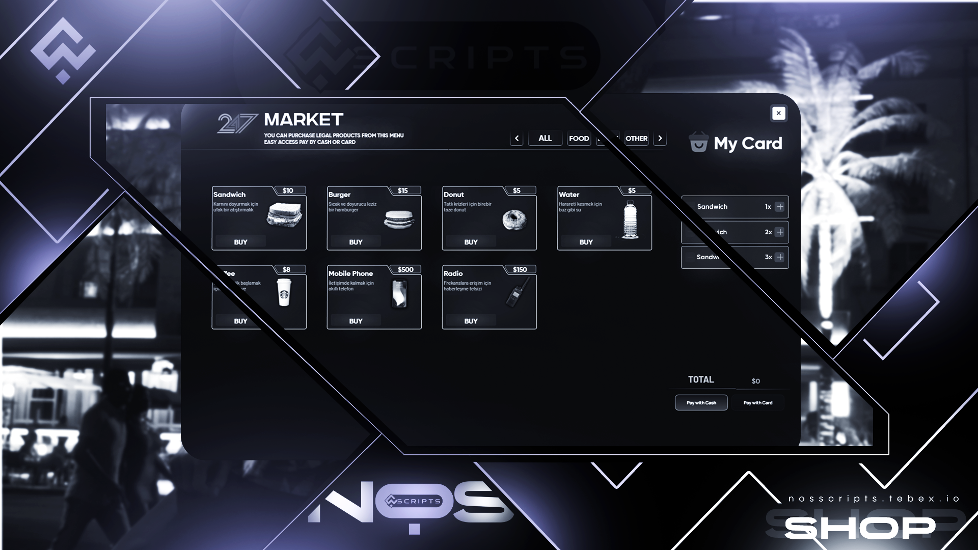 Nos Shops | Escrow