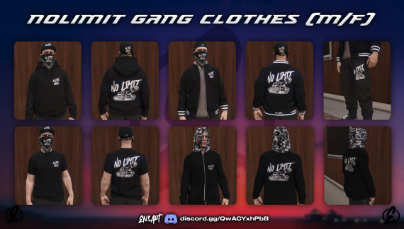 Nolimit Gang Clothes (Male/Female)