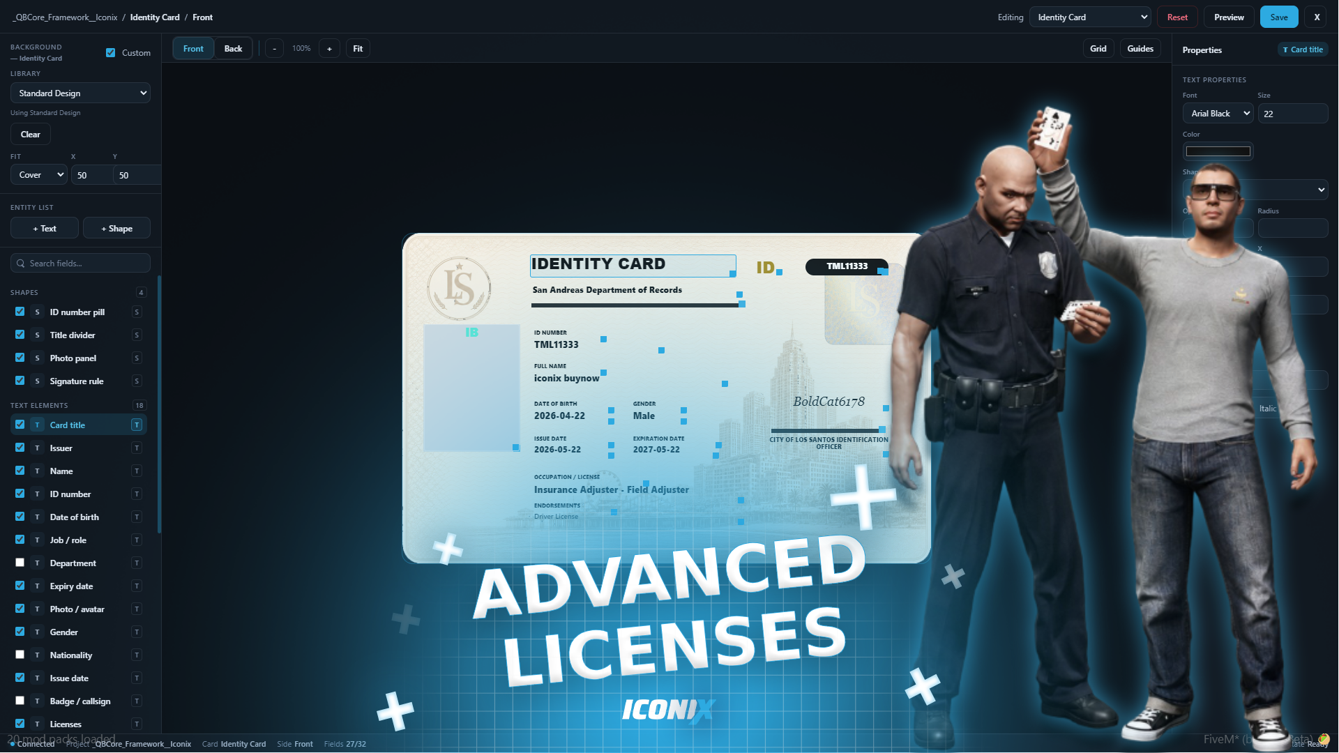 Advanced Licenses