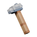 Digger's Pickaxe — cosmetic Furniture - Dino Cats Fossils item on the NovaVoid Cat Civilization Minecraft server