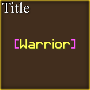 Warrior [Title]
