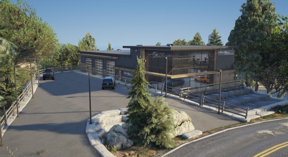 Small Modern Garage 1