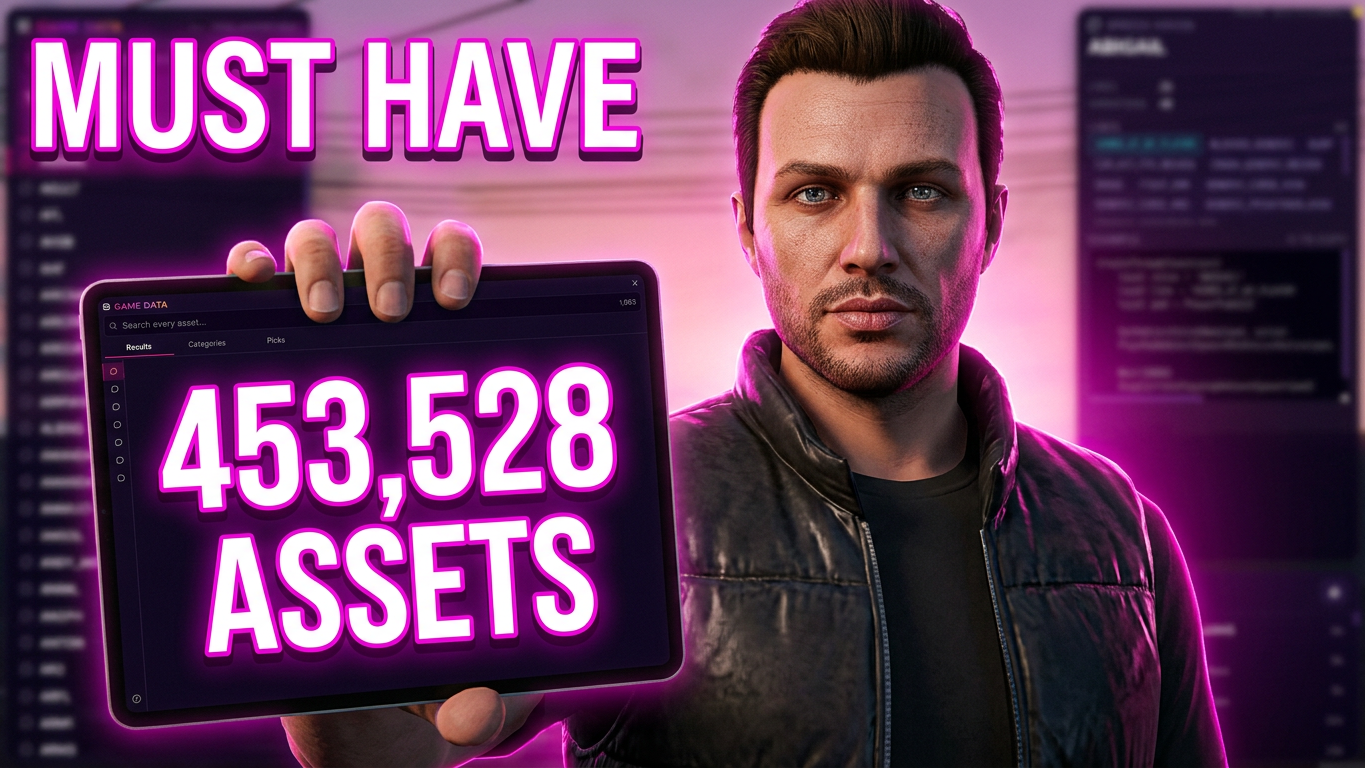 Game Data Browser - Must have tool for every FiveM developer - search & live-preview 453,528 assets
