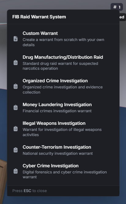 PG Scripts · Warrant System (v2.1)