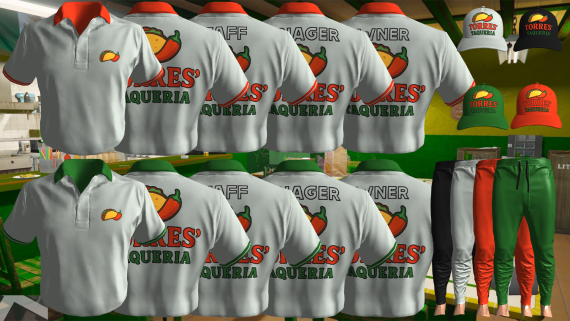 Torres Taqueria Uniform 3 [M+F]