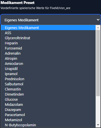 ResQ Medication Generator (for visn_are)
