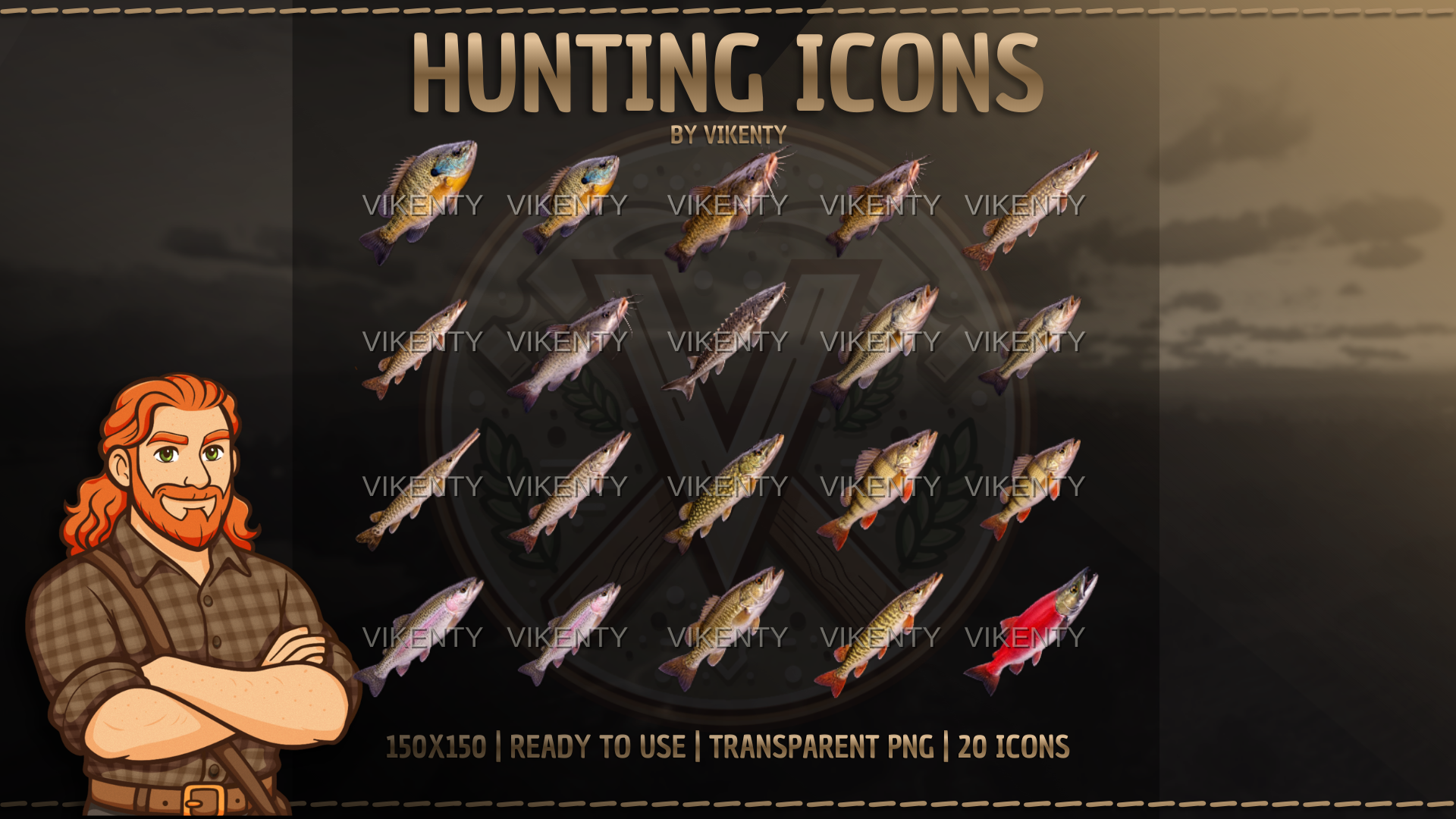Hunting Icons x85 | 01