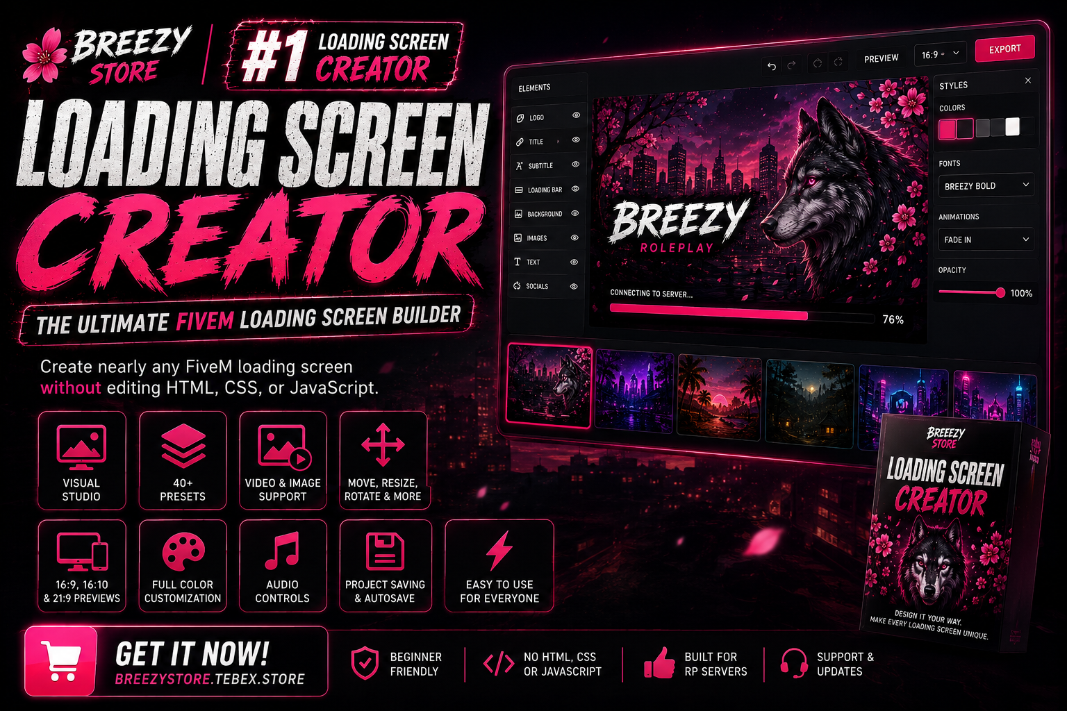 Breezy Store's Loading Screen Creator
