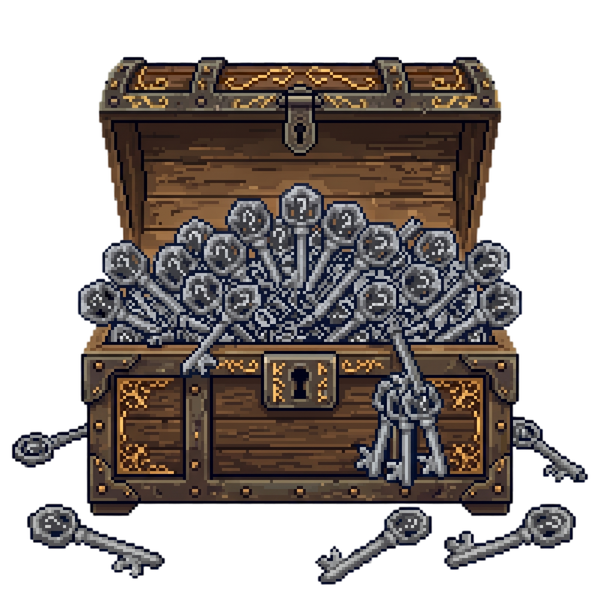 Paquete Llaves Random x5