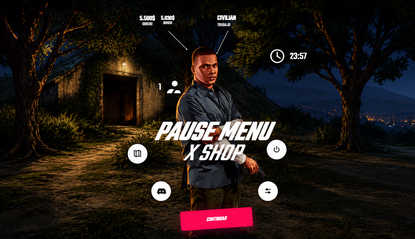 XS PAUSE MENU v2