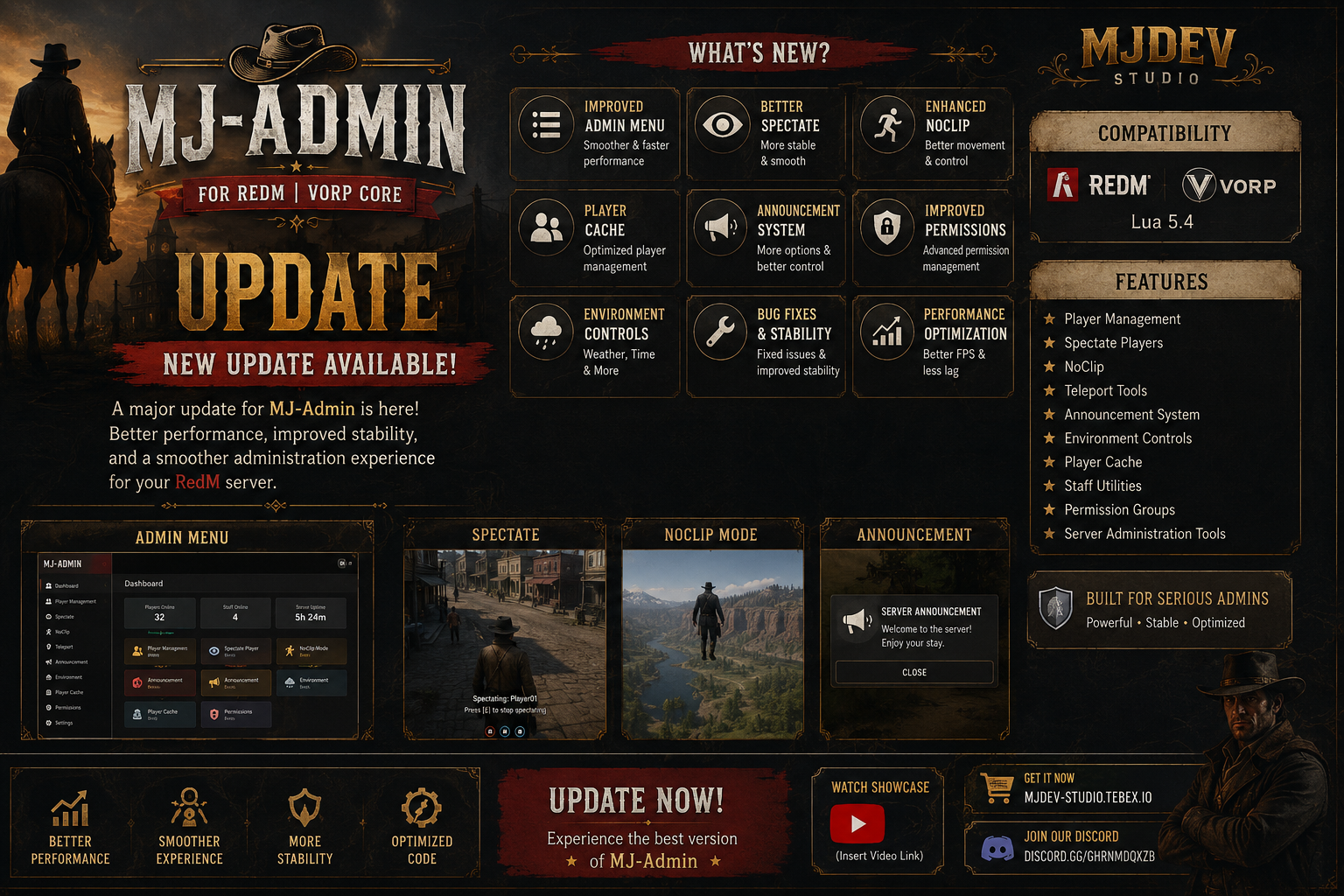 NEWS MJ-Admin | Update