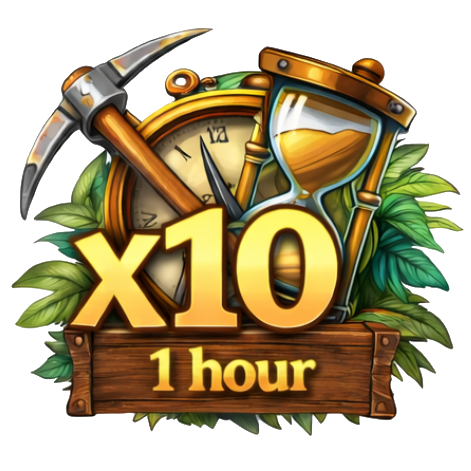 Global x10 Ore drop bonus 1h
