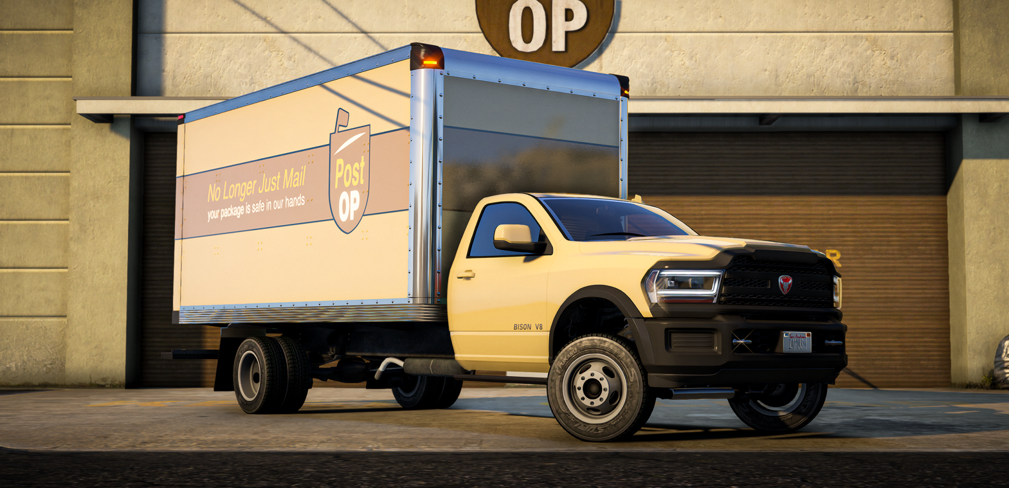 Bravado Bison 55XD Box Truck | FiveM Delivery Truck Mod / Job Vehicle