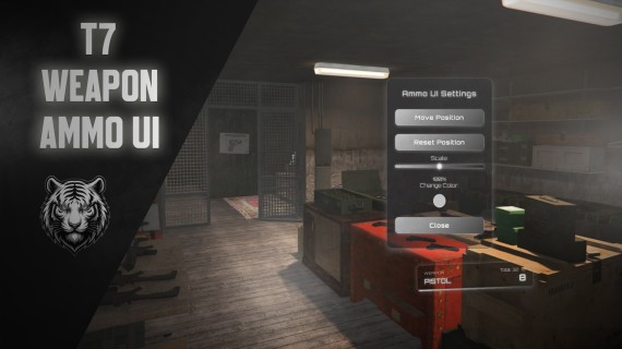 T7 Weapon Ammo UI