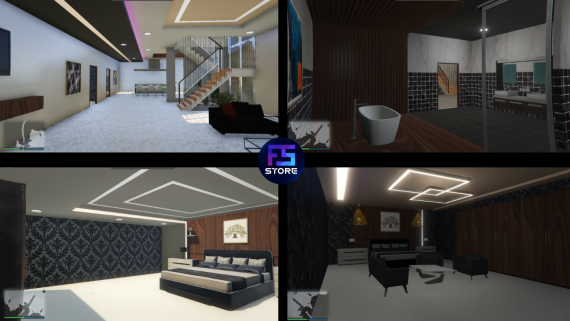 Modern Housing Shell 03 [ Furnished + Non Furnished ]