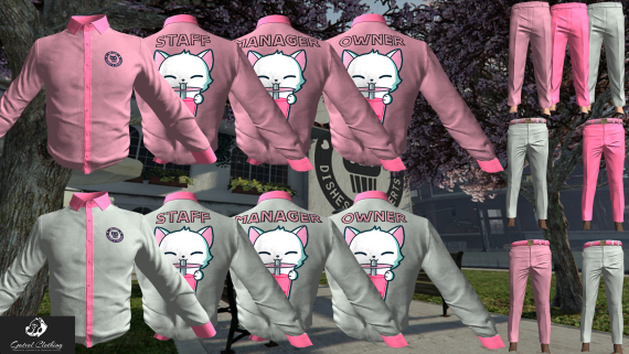 Uwu Cafe Shirt 1  (Male + Female)