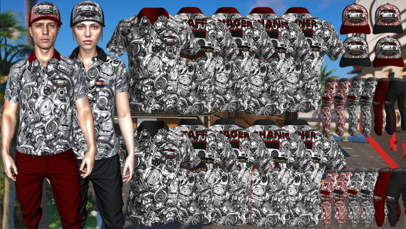 Cruisin Craftmen Mech Uniform 2 [M+F]