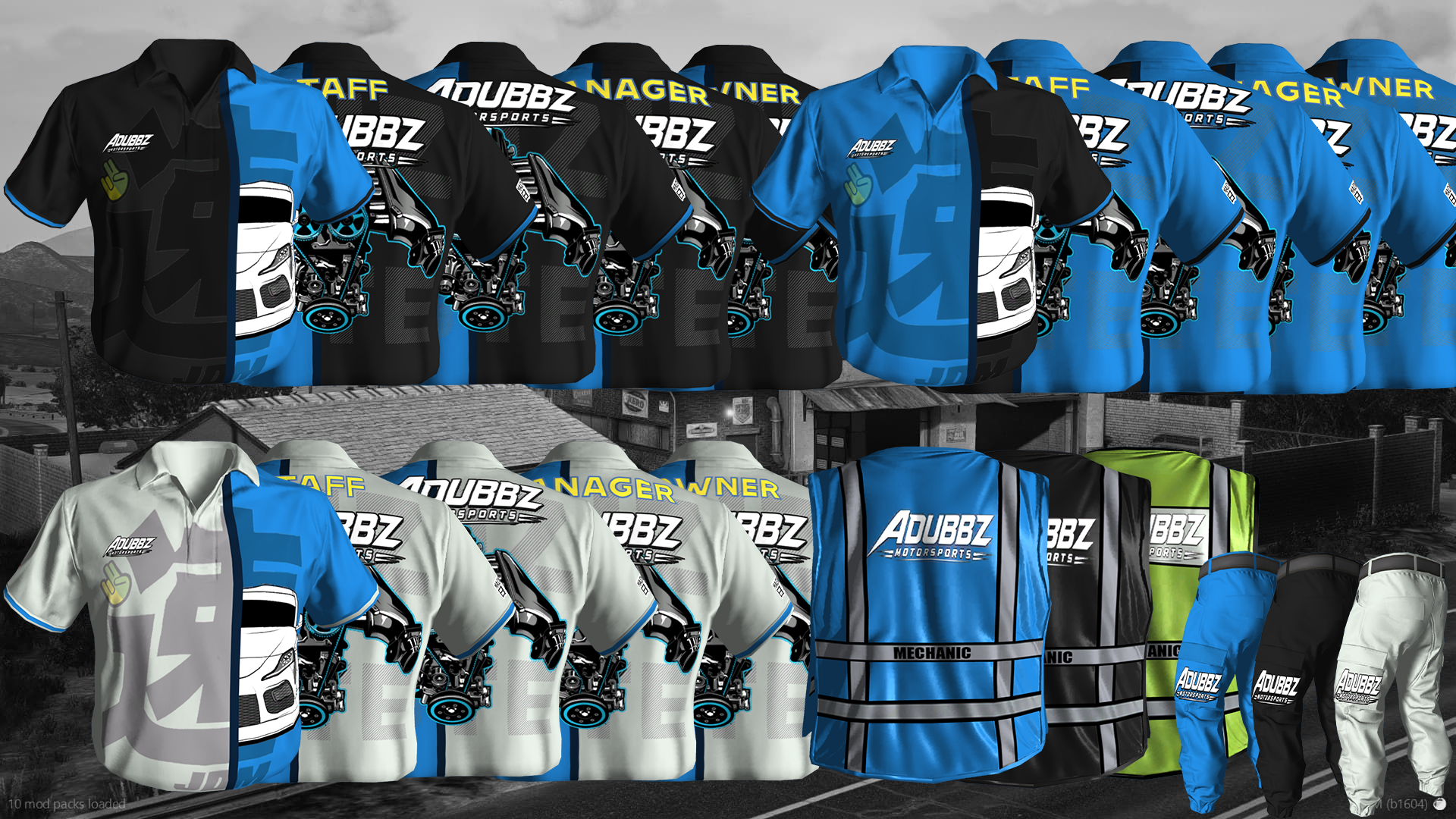Adubbz Motorsports Uniform 2 [M+F]