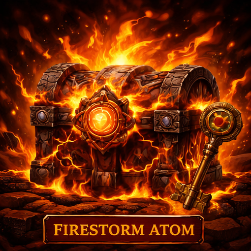 🎁🍀FIRESTORM ATOM KLÍČ🗝️
