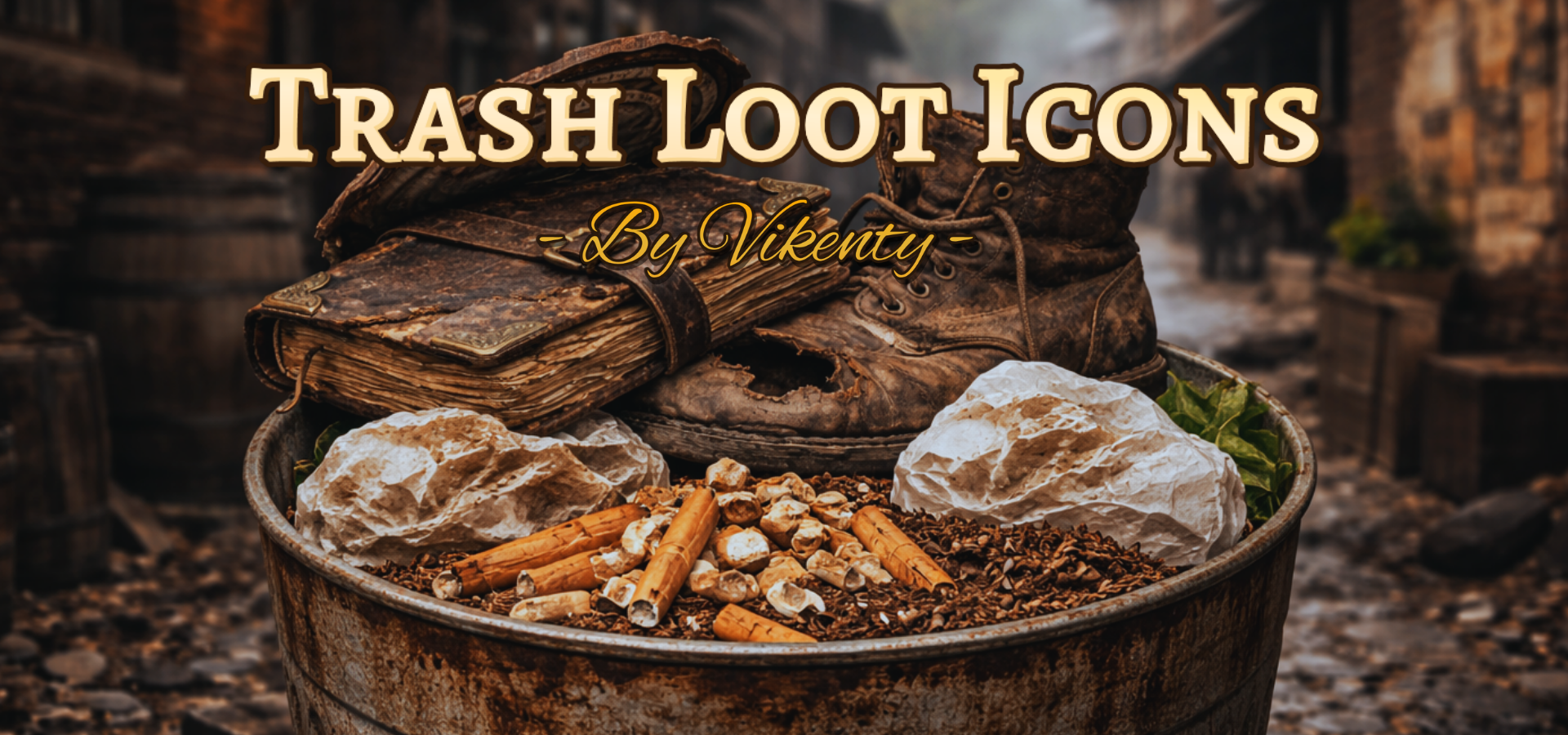 Trash Icons x20 | 01