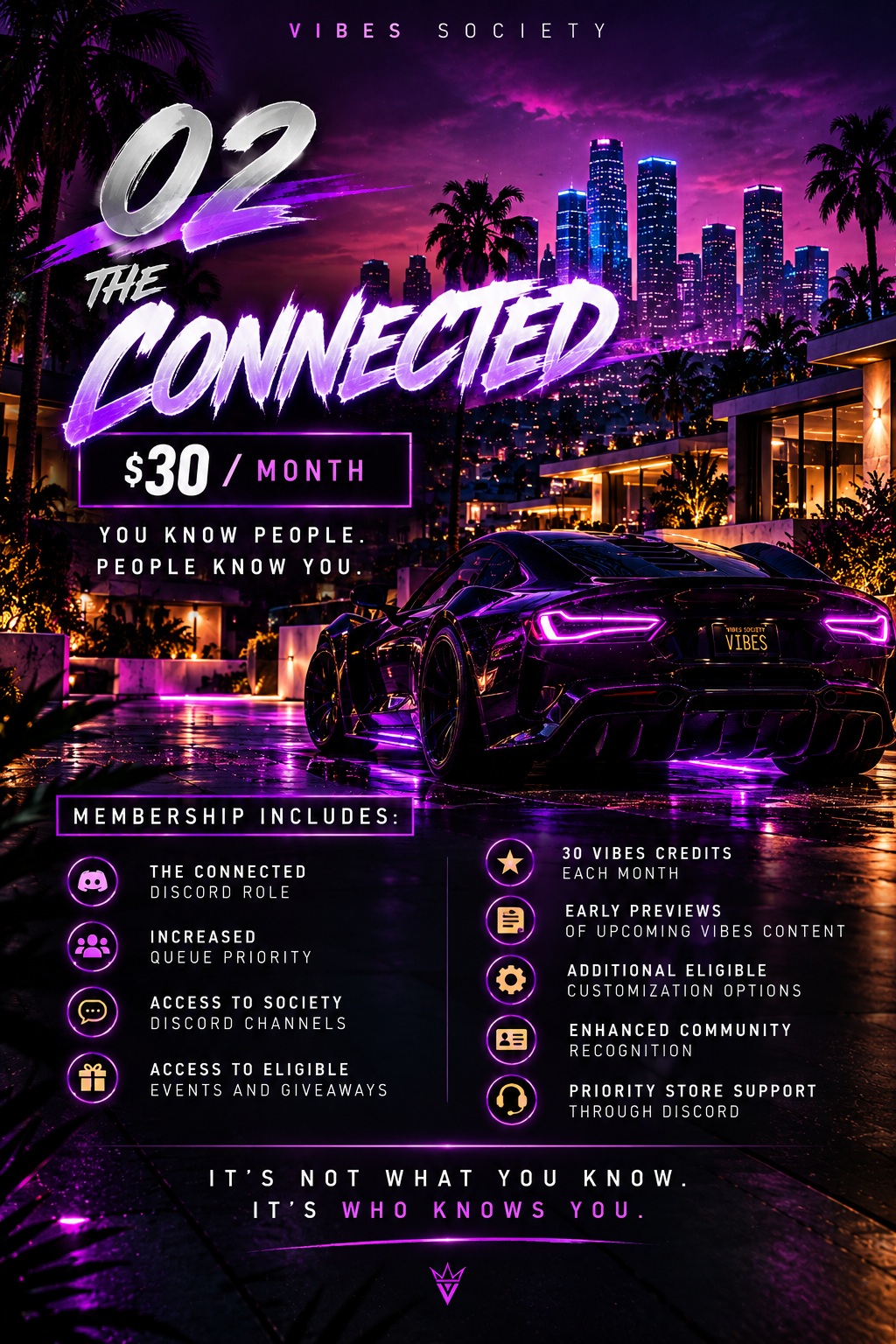 THE CONNECTED - IT'S NOT WHAT YOU KNOW. IT'S WHO KNOWS YOU.