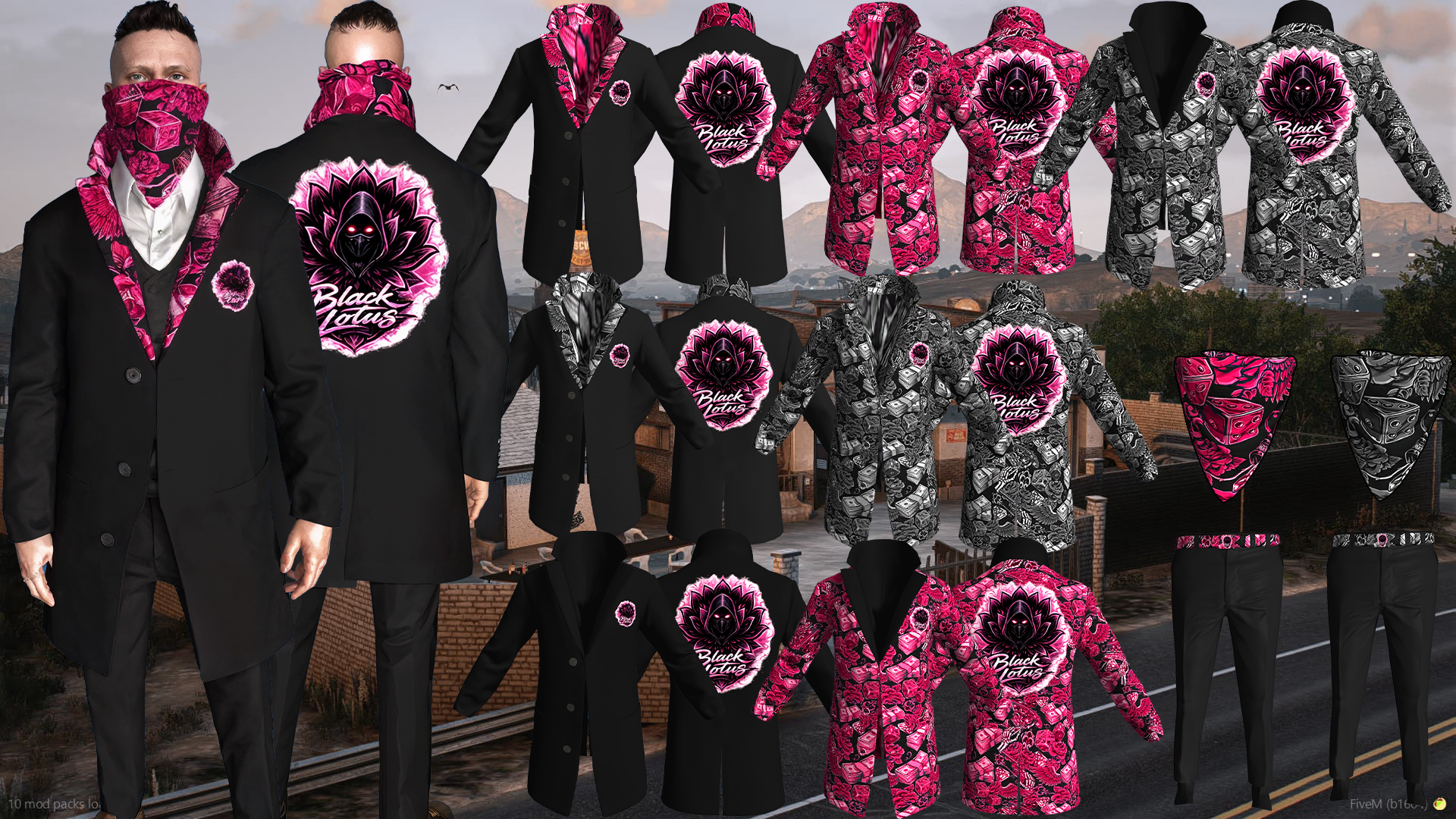 Black Lotus Coats [M+F]