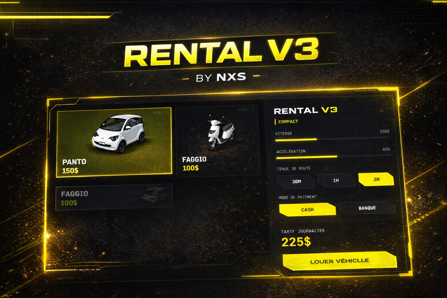 Nxs Rental V3