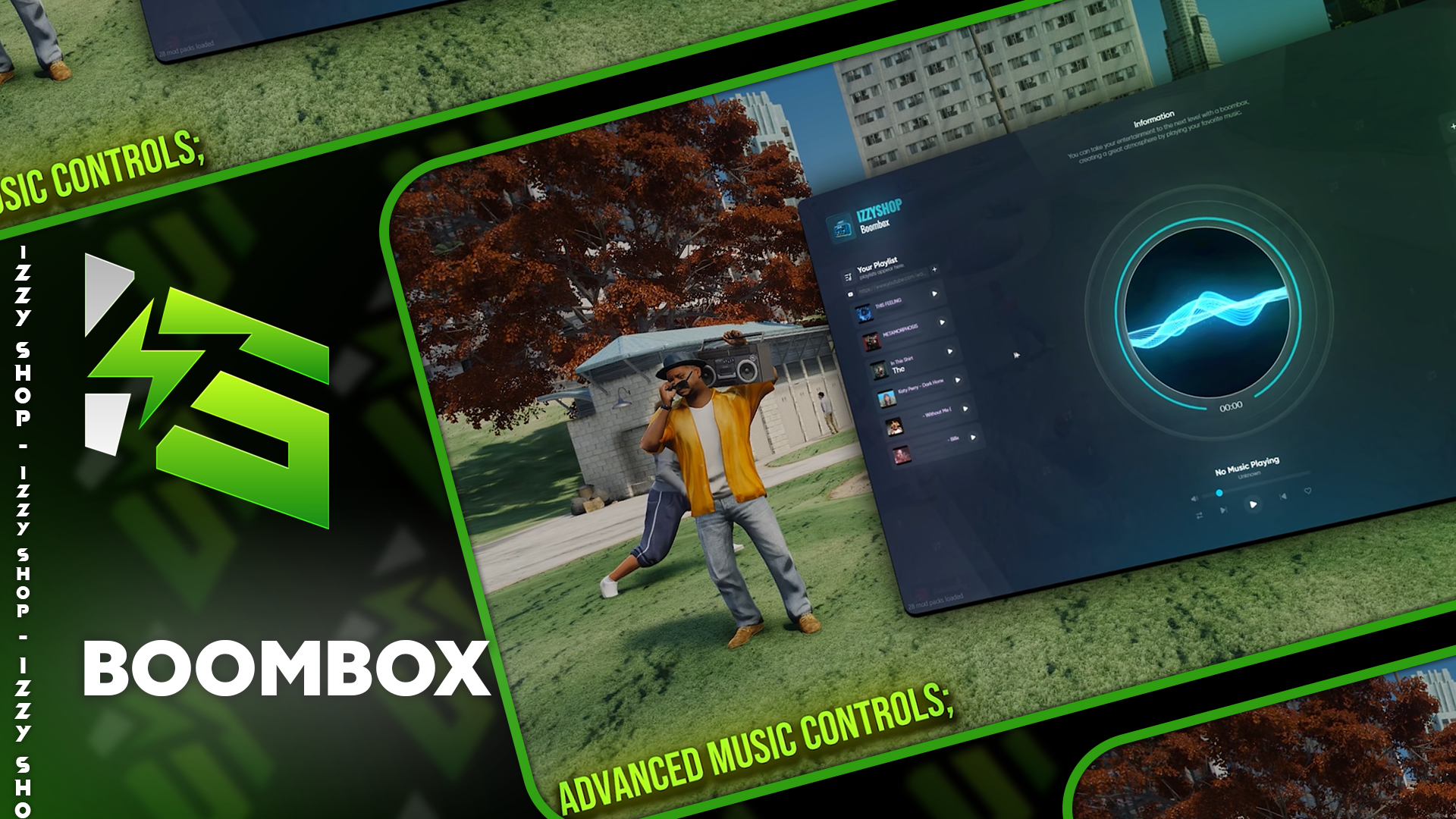 [Boombox] ESCROW QBCORE ESX QBOX
