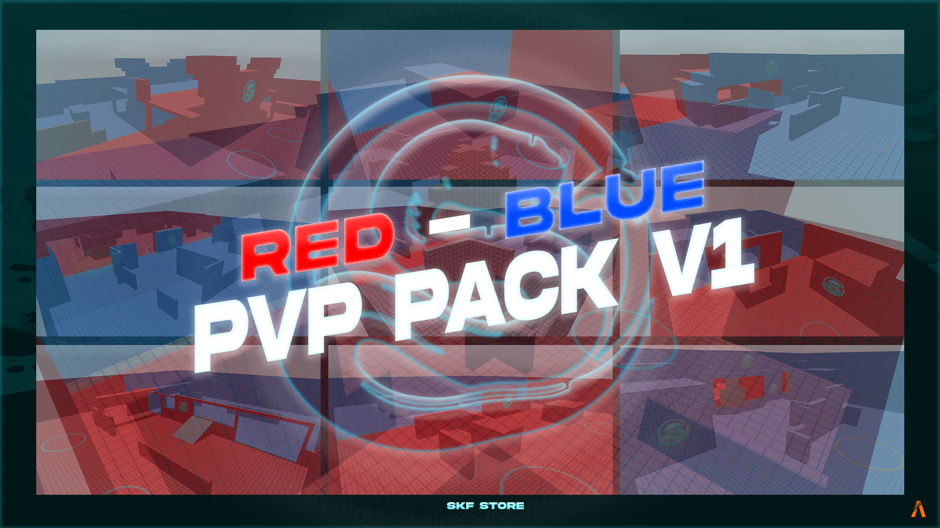 Fivem | Red & Blue PvP Pack v1.0 – 10 Maps