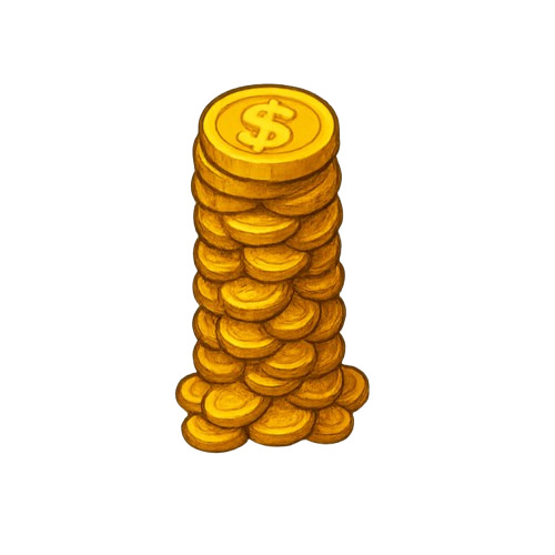 5,300 Coins