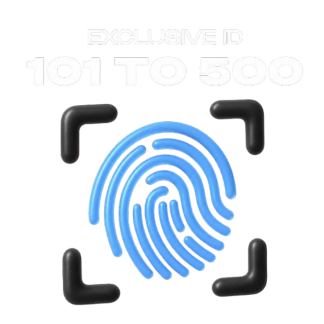 Exclusive ID from 101 to 500