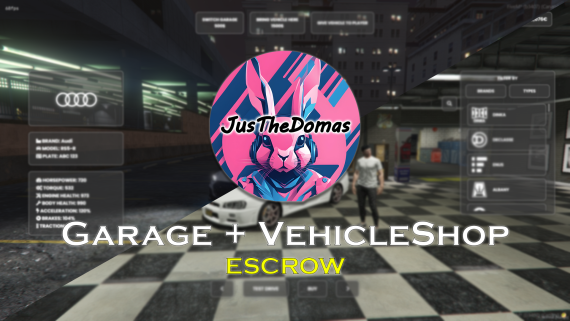 [ESX/QB] VehicleShop + Garages Escrow