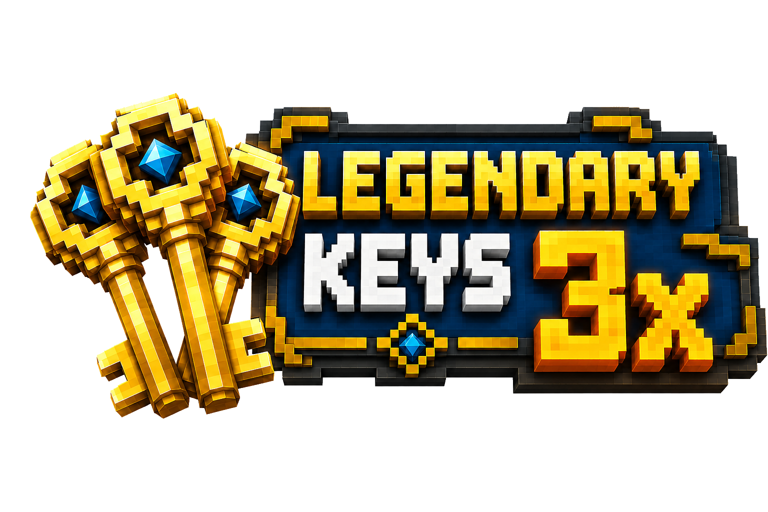 Legendary Keys 3x (SKYBLOCK)