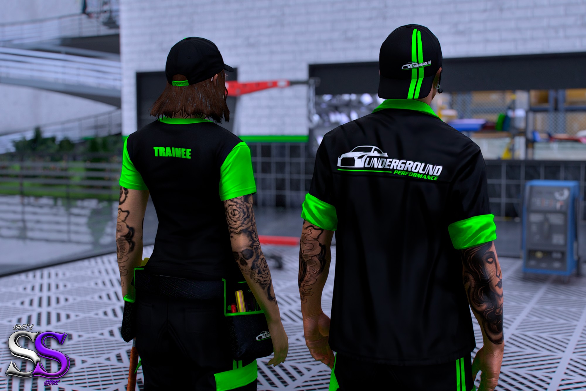 Underground Mechanic Clothing Pack