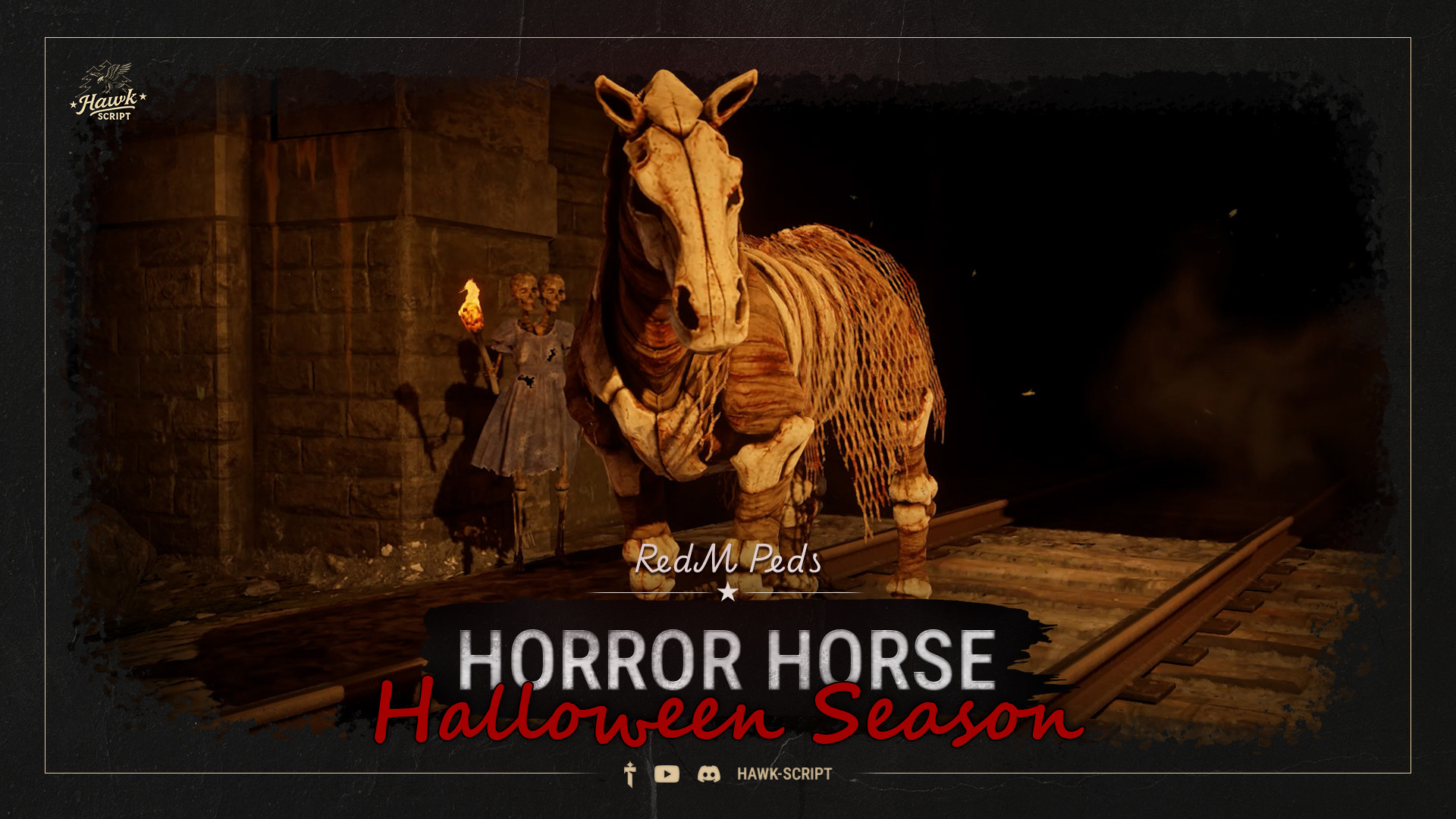 Hawk Horror Horse