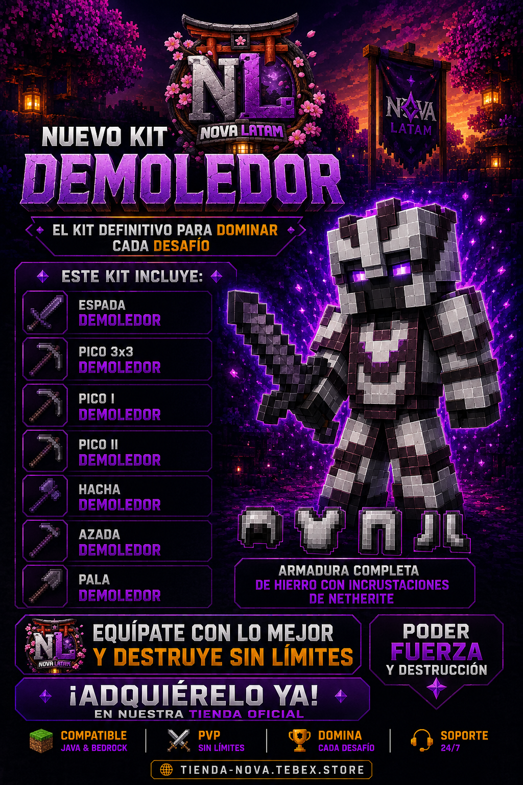 KIT 3x3 DEMOLEDOR