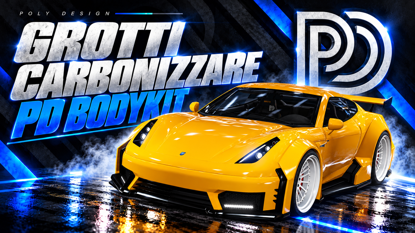 Grotti - Carbonizzare PD Bodykit / ADD-ON / FIVE M