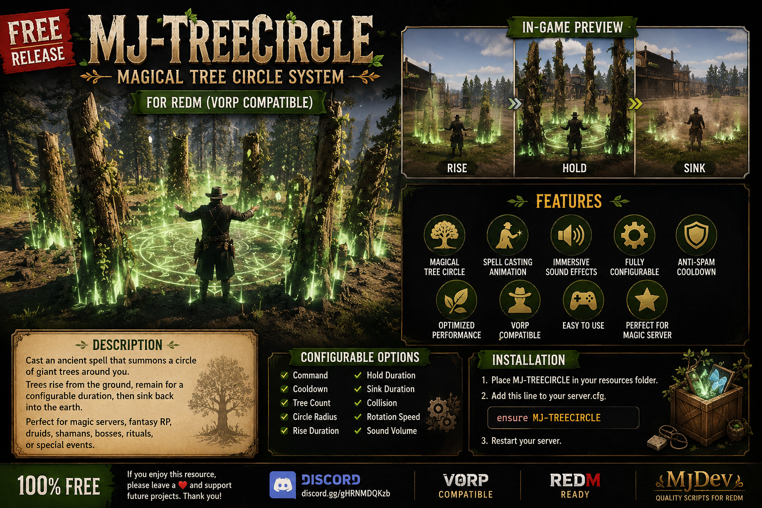 FREE MJ-TreeCircle