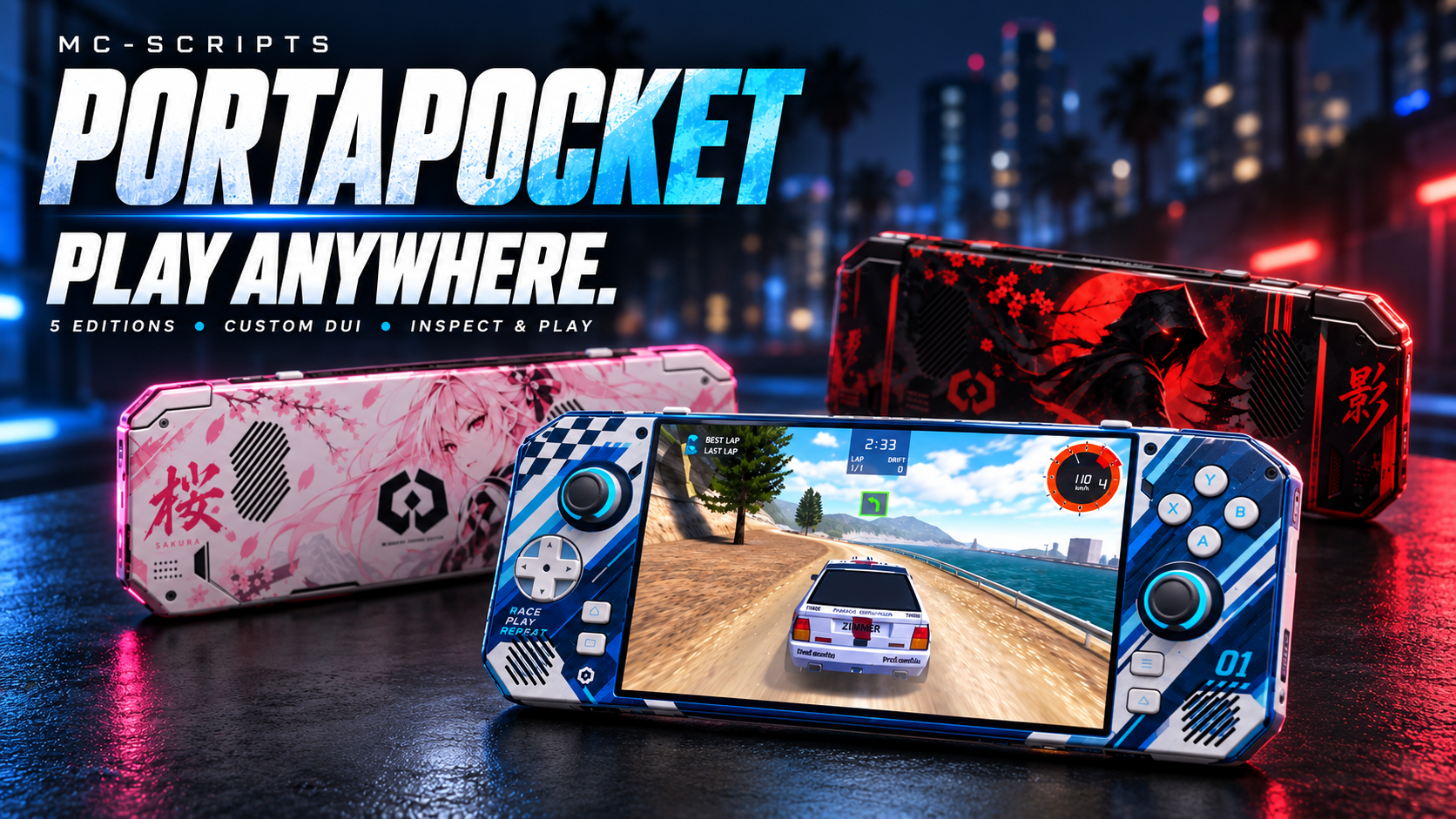 🎮 MC-PORTAPOCKET — Your game. In your hands.