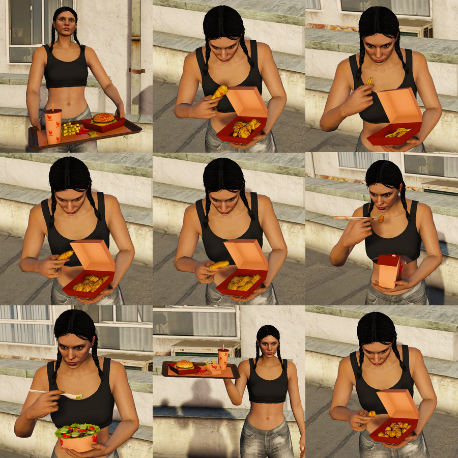 20x Custom fast food + burgershot
