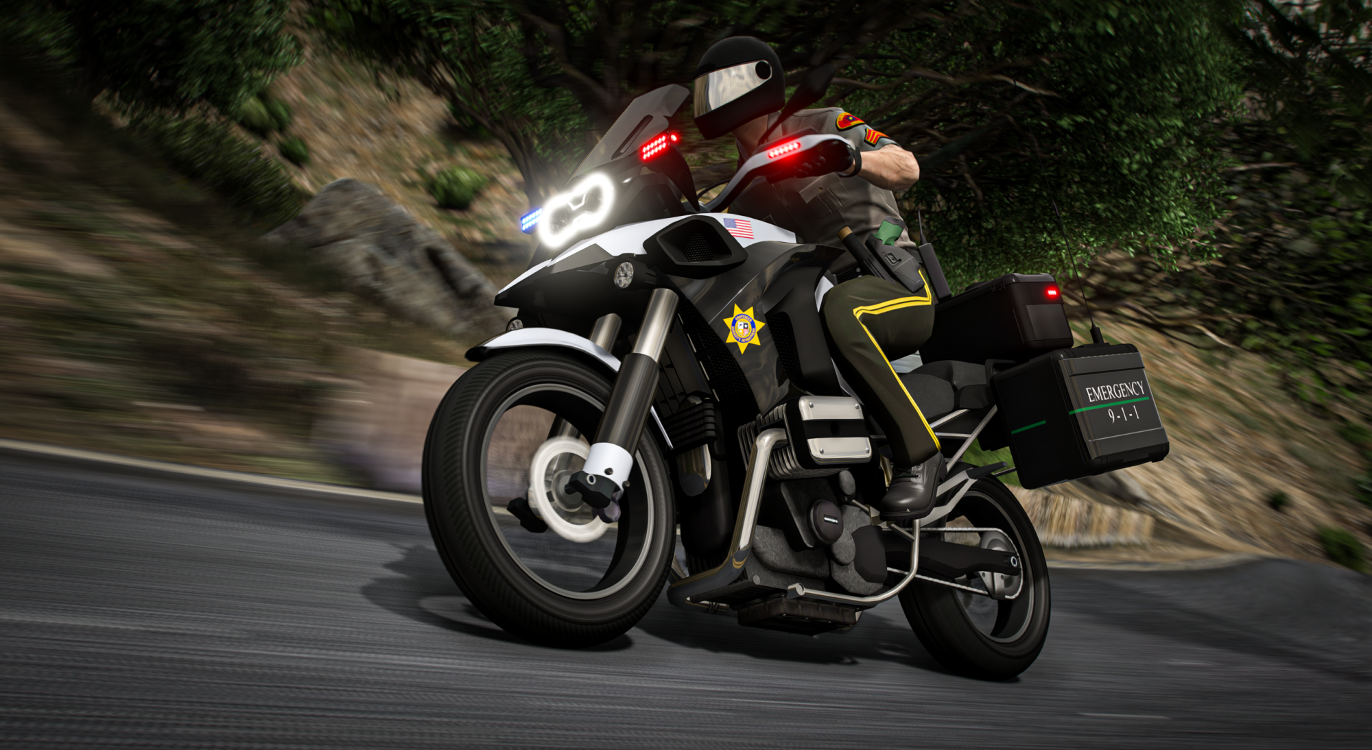 Ubermacht Kandra Police Motorcycle Interceptor (2024)
