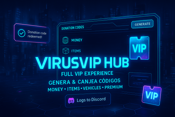 ViRuS Scripts · VirusVip Hub [ESX/QB/QBOX]