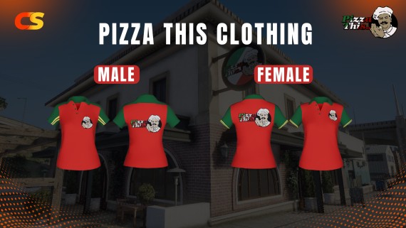 [Pizza This EUP] Male Female { CLOTHING}
