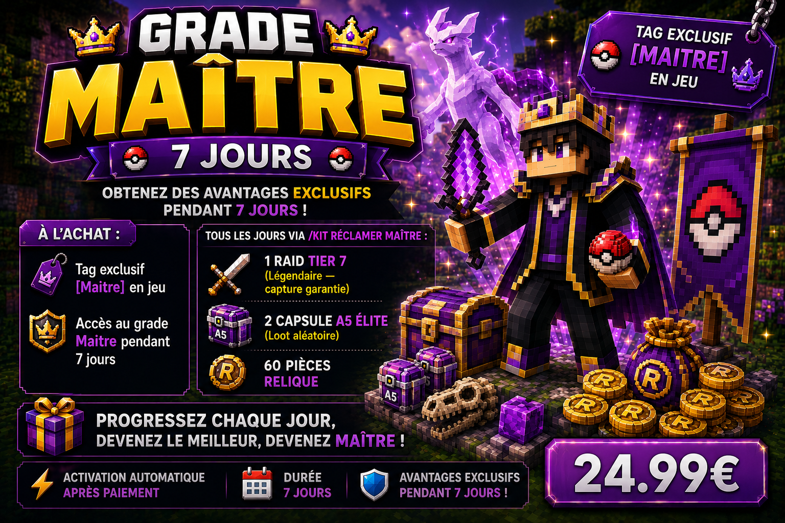 ♛ Grade Maître — 7 jours