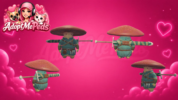 Mushroom Warrior + Glow Variant