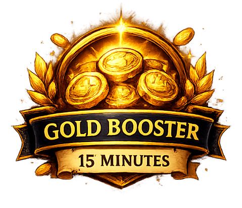 Gold Booster - 15 Minutes