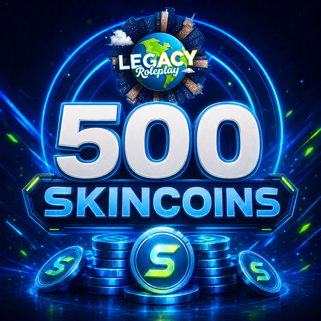 500 Skincoins